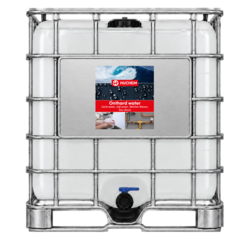 Onthard Water IBC 1000L – Kalkvrij water voor installaties & industrie | Zacht water | Waterbehandeling