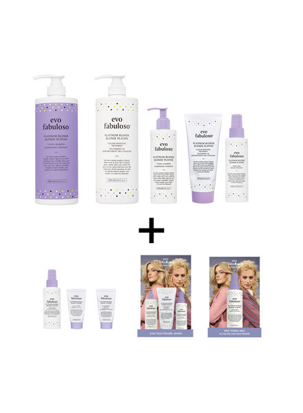 evo Fabuloso Platinum Blonde Starter Set