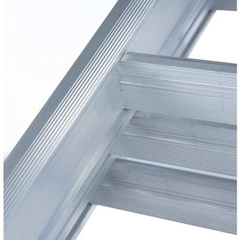 Eurostairs Ladder enkel recht 8 sport