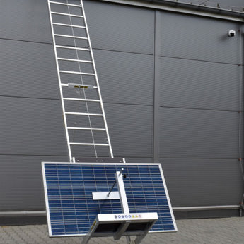 Euroscaffold Ladderlift voor zonnepanelen