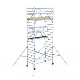 Euroscaffold Rolsteiger Basic Plus 135x250x7,2 m werkhoogte vrijstaand