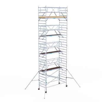 Euroscaffold  Rolsteiger Basic Plus 135x305x10,2 m werkhoogte vrijstaand