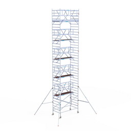 Euroscaffold Rolsteiger Professional 135x250 12,2m werkhoogte vrijstaand