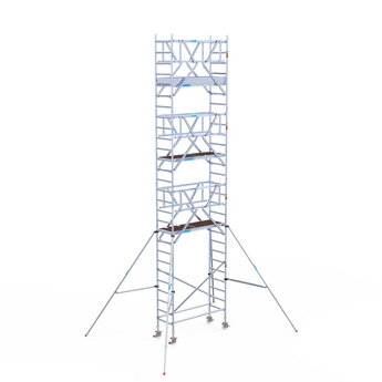 Euroscaffold Rolsteiger Professional 75x190 9,2m werkhoogte vrijstaand