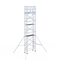 Euroscaffold Rolsteiger Original 75x190 9,2m werkhoogte vrijstaand