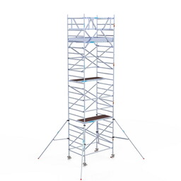 Euroscaffold Rolsteiger Original 135x190 8,2m werkhoogte vrijstaand