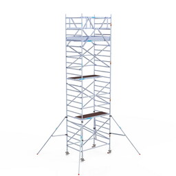 Euroscaffold Rolsteiger Original 135x190 8,2m werkhoogte vrijstaand