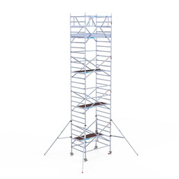 Euroscaffold Rolsteiger Original 135x190 9,2m werkhoogte vrijstaand