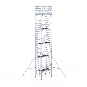 Euroscaffold Rolsteiger Original 135x190 11,2m werkhoogte vrijstaand