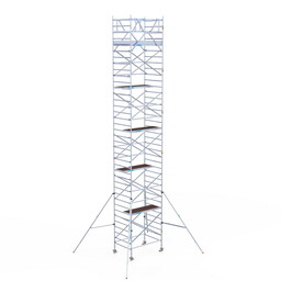 Euroscaffold Rolsteiger Original 135x190 12,2m werkhoogte vrijstaand