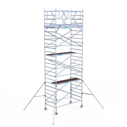 Euroscaffold Rolsteiger Original 135x250 8,2m werkhoogte vrijstaand