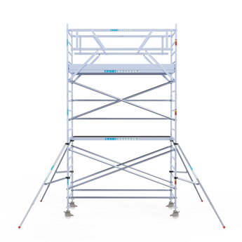 Euroscaffold Rolsteiger Original 135x305 6,2m werkhoogte vrijstaand