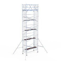 Euroscaffold Rolsteiger Original 135x305 11,2m werkhoogte vrijstaand