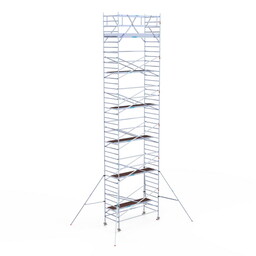 Euroscaffold Rolsteiger Original 135x305 13,2m werkhoogte vrijstaand