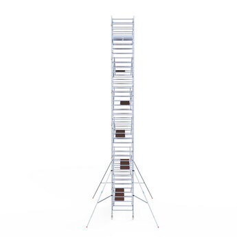 Euroscaffold Rolsteiger Original 135x305 13,2m werkhoogte vrijstaand