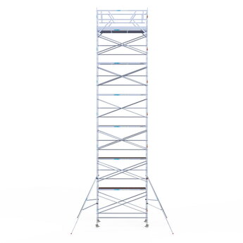 Euroscaffold Rolsteiger Original 135x305 14,2m werkhoogte vrijstaand