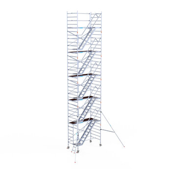 Euroscaffold Trappentoren 135x250 12,2m werkhoogte