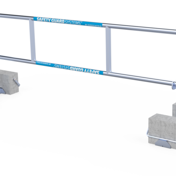 Safety Guard Systems  SGS Slim dakrandbeveiliging 3 mtr complete set plat dak