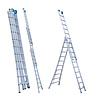 Eurostairs Reformladder 3x10 + gevelrollen Eurostairs
