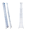 Eurostairs Reformladder 3x14 + gevelrollen Eurostairs