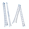 Eurostairs Reformladder 2x12 + gevelrollen Eurostairs