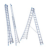 Eurostairs Reformladder 2x14 + gevelrollen Eurostairs