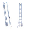 Eurostairs Reformladder 2x16 + gevelrollen EUROSTAIRS
