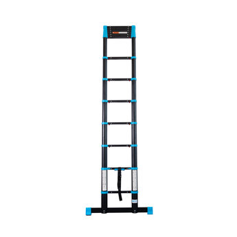 Eurostairs Telescoopladder Black 'n Blue Professioneel 3,8 meter met softclose