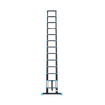 Eurostairs Telescoopladder Black 'n Blue Professioneel 3,8 meter met softclose