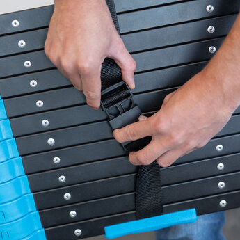 Eurostairs Telescoopladder Black 'n Blue Professioneel 4.2 meter met softclose