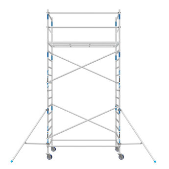 Alumexx Basic Steigerbok + Alumexx Rolsteiger Budget 135x250 6,2m werkhoogte