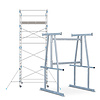 Alumexx Basic Steigerbok + Alumexx Rolsteiger Budget 135x250 8,2m werkhoogte