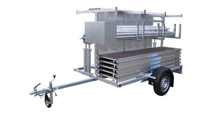 ( Combi aanbieding )  steigeraanhanger+ rolsteiger 