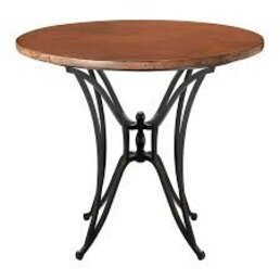 Round Wrought-Iron Table