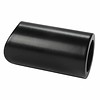 Zwarte leuninghouder - TYPE 14 - rond - voor ronde trapleuningen (42,4 mm) - coating zwart RAL 9005