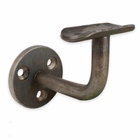 Stalen leuninghouder - TYPE 1 - rond