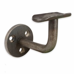 Stalen leuninghouder - TYPE 1 - rond