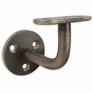 Stalen leuninghouder - TYPE 1 - recht