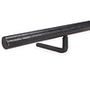 Smeedijzeren trapleuning op maat - rond massief (20 mm) - Incl. rechte leuninghouders (gelast) - transparante coating