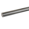 Inox trapleuning op maat - rond smal