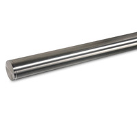 Inox trapleuning - rond smal