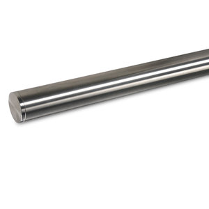 Inox trapleuning - rond smal