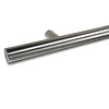 Inox trapleuning op maat - rond smal - incl. leuninghouders TYPE 14