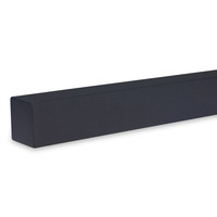 Antraciet trapleuning - vierkant (40x40 mm)