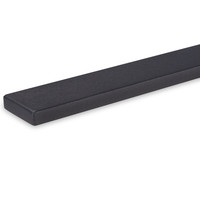Antraciet trapleuning - rechthoekig (40x10 mm)