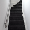 Inox trapleuning op maat - rond - incl. leuninghouders TYPE 3 - volledig gelast
