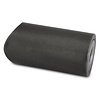 Gunmetal trapleuning (gecoat) op maat - rond smal - incl. leuninghouders TYPE 14 - coating zwarte staal look