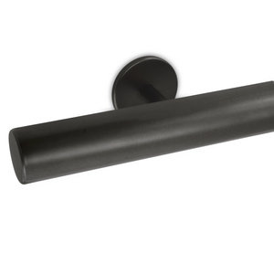 Gunmetal trapleuning - rond - incl. dragers TYPE 5