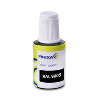 Lakstift (lak met kwastje) - 20 ml lak - RAL 9005 zwart
