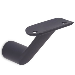 Antraciet leuninghouder - TYPE 7 - rond